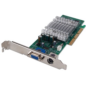 Placa video AGP, GEFORCE MX440, 64MB DDR, 64 BIT